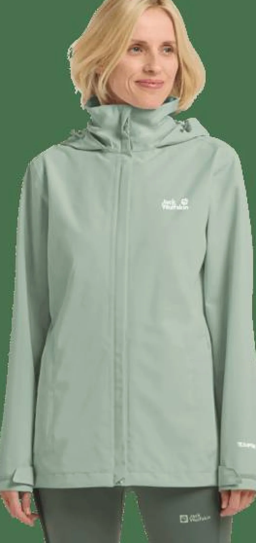 Jack Wolfskin Women's Trailtime 2L Jacket Green Zinnia