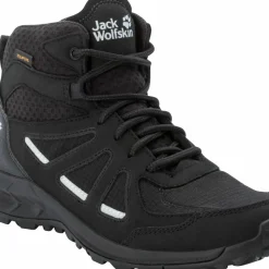 Jack Wolfskin Women's Woodland 2 Texapore Mid Black/Grey