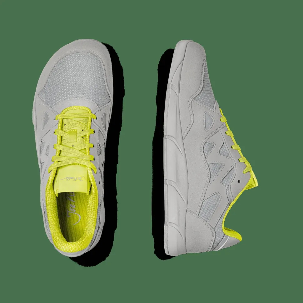 Joe Nimble Men's Sneaker Addict Gray/yellow