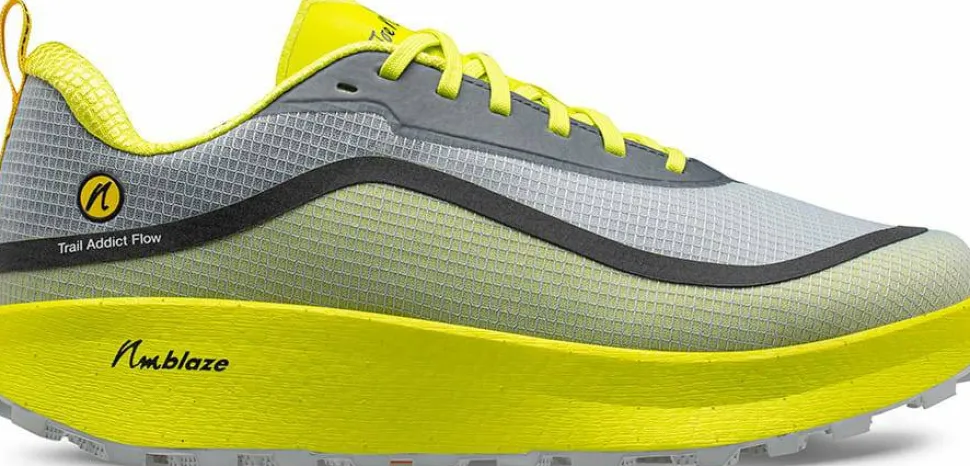 Joe Nimble Men's Trail Addict Flow Yellow/Grey