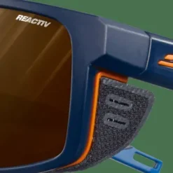 Julbo Shield Reactiv Matt Dark Blue/Orange