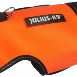 Julius-K9 Neoprene Idc Dog Jacket UV Baby 2 Orange