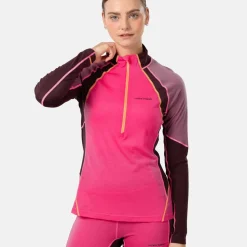 Kari Traa Women's Alma Half Zip Berry
