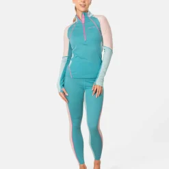 Kari Traa Women's Alma Half Zip Blue Lagoon