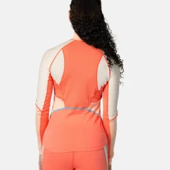 Kari Traa Women's Alma Half Zip Coral