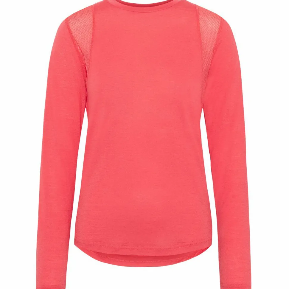 Kari Traa Women's Embla Wool Long Sleeve Light Red