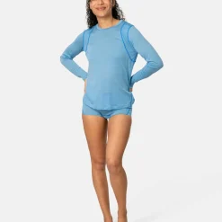 Kari Traa Women's Embla Wool Boxer Ocean