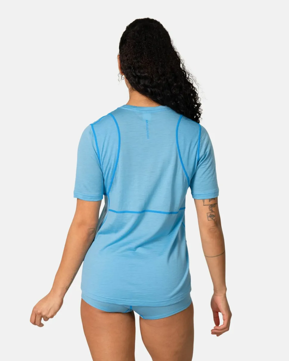 Kari Traa Women's Embla Wool Tee Ocean