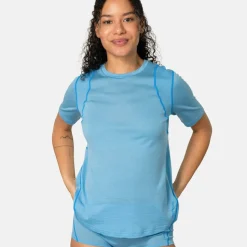 Kari Traa Women's Embla Wool Tee Ocean