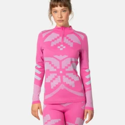 Kari Traa Women's Faith Half Zip Bright Pink