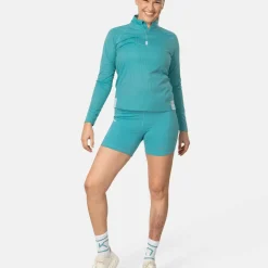Kari Traa Women's Leah Half Zip Blue Lagoon
