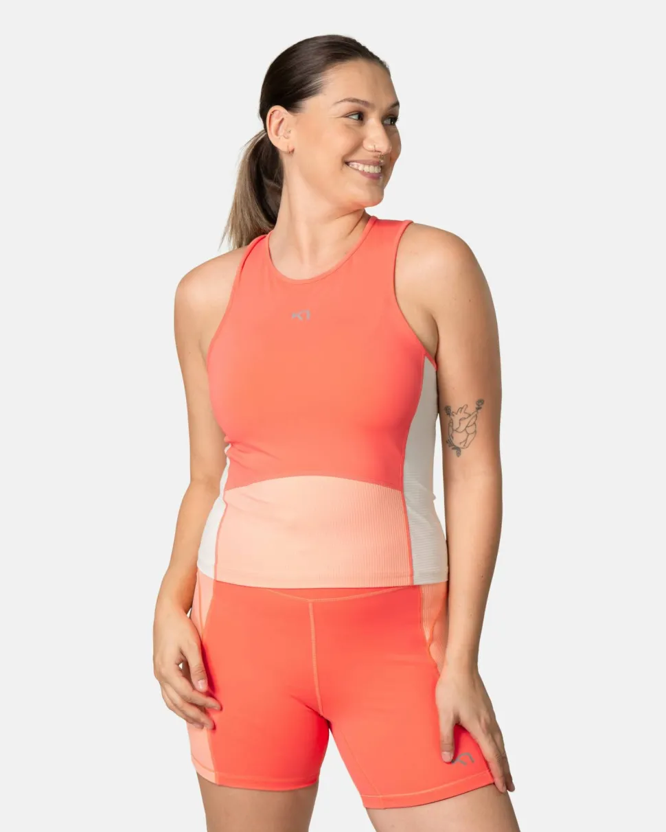 Kari Traa Women's Linnea Top Peach Bloom