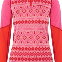 Kari Traa Women's Malia Half Zip Bright Pink
