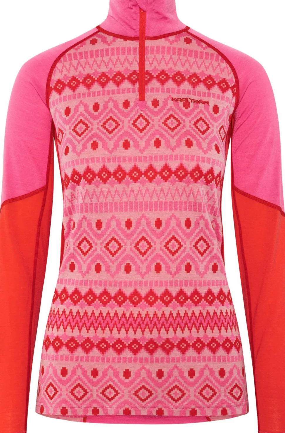 Kari Traa Women's Malia Half Zip Bright Pink