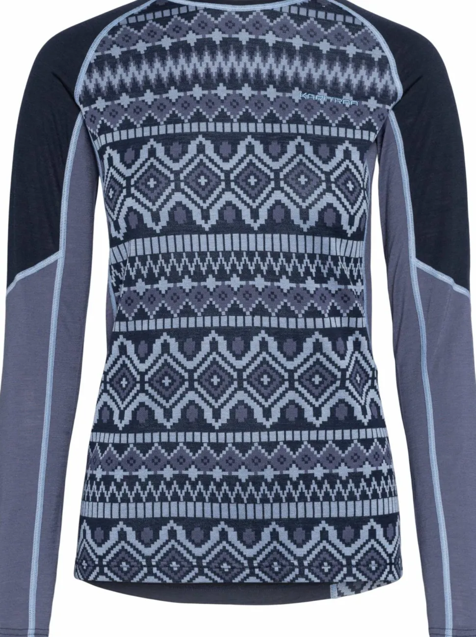 Kari Traa Women's Malia Long Sleeve Dark Navy Blue