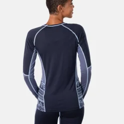 Kari Traa Women's Malia Long Sleeve Dark Navy Blue