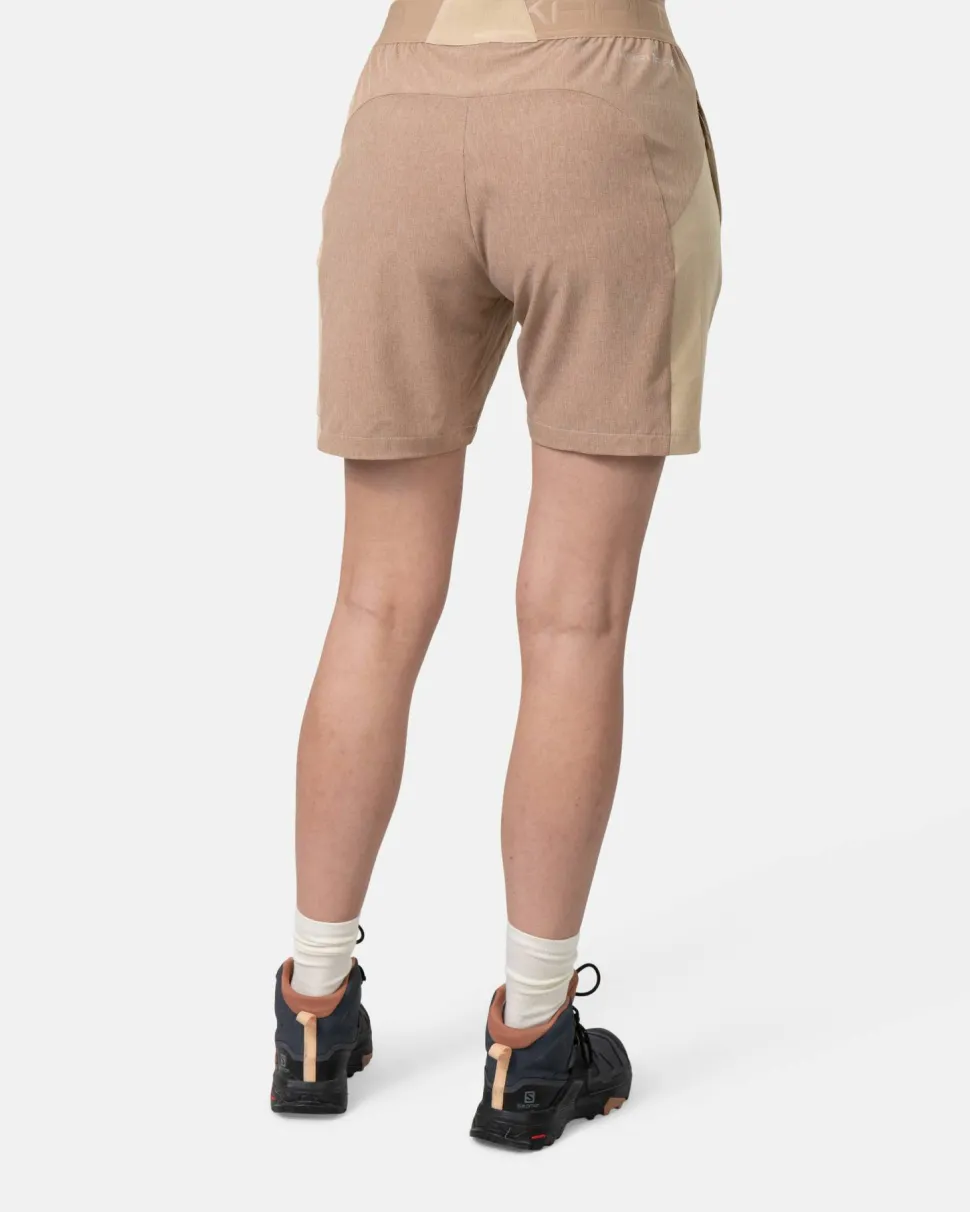 Kari Traa Women's Sanne Trail Shorts 7in Light Beige