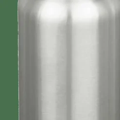 Klean Kanteen Classic 800 ml (W/ Flip Seal Sport Cap and Straw) Brushed Stainless