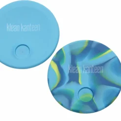 Klean Kanteen Kid Cup Straw Lid 2-Pack Blue Tie Dye