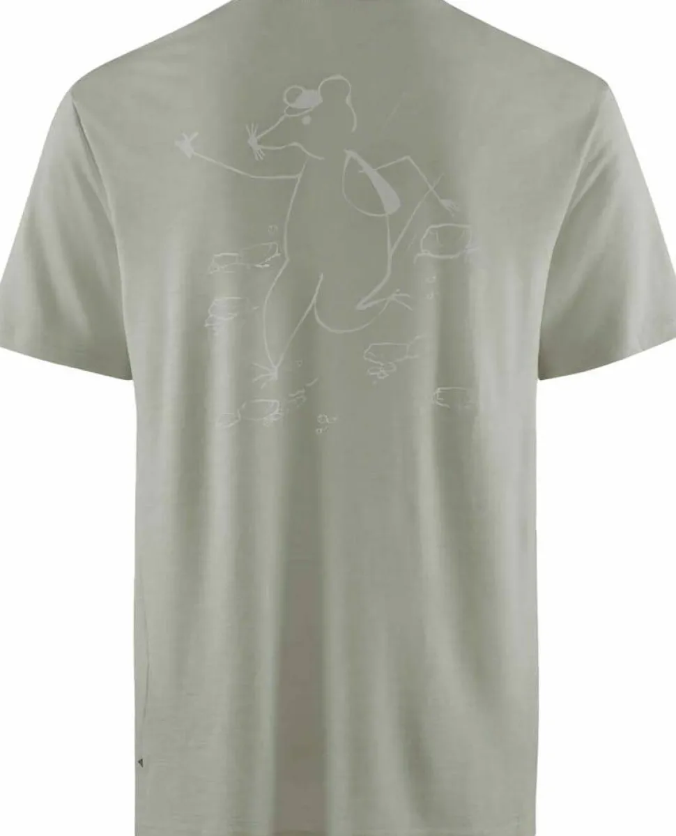 Klättermusen Men's Dagr Shortsleeve Tee Flint Grey
