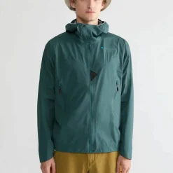 Klättermusen Men's Vingtor Hood Jacket Dark Deep Sea