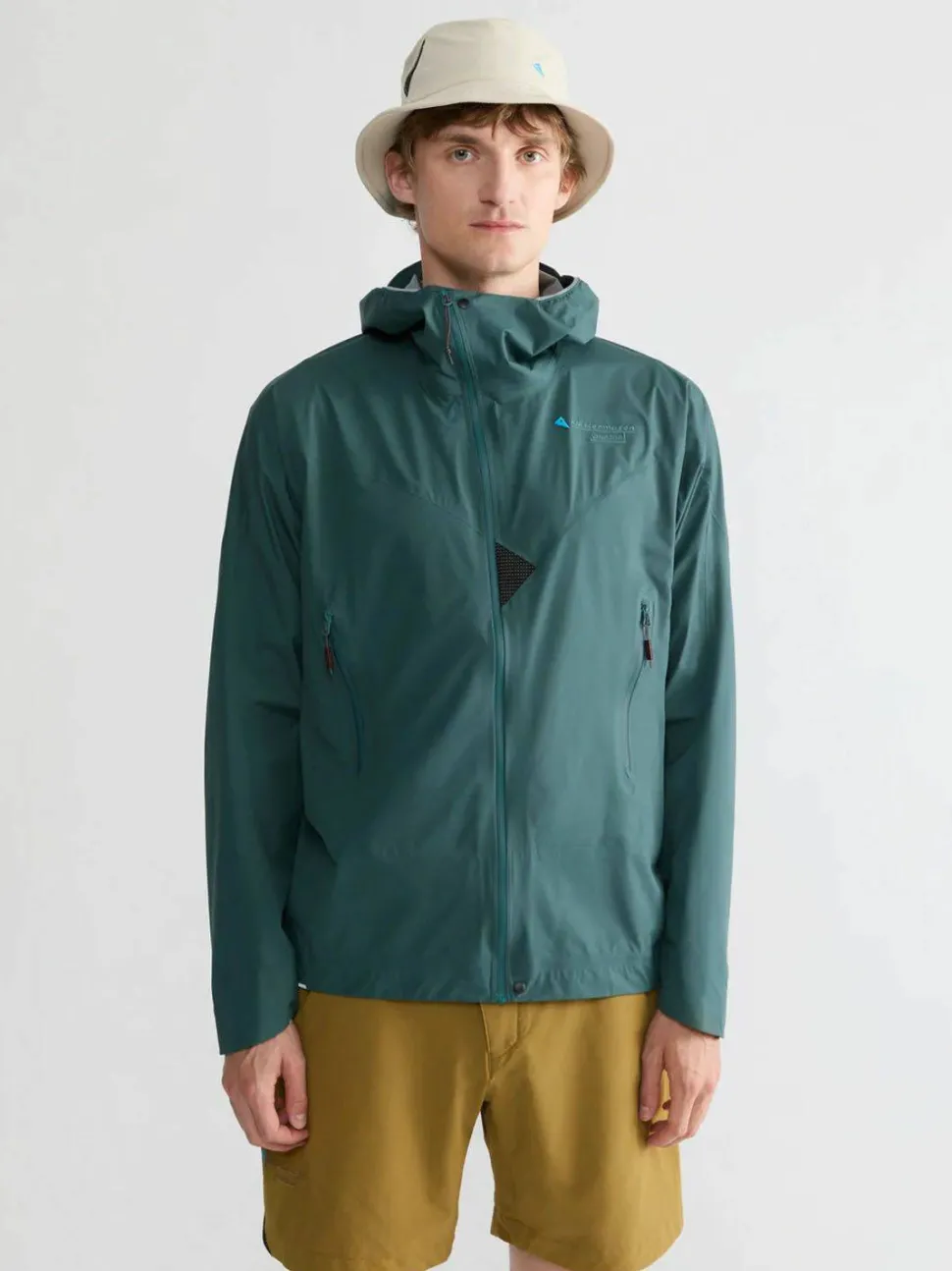 Klättermusen Men's Vingtor Hood Jacket Dark Deep Sea