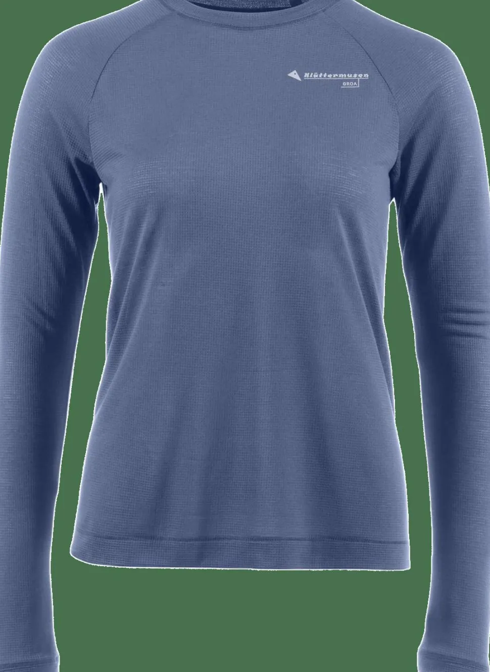 Klättermusen Women's Groa Longsleeve Tee Fog Blue