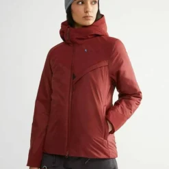 Klättermusen Women's Urd Hood Jacket Madder Red