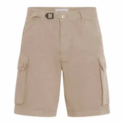 Knowledge Cotton Apparel Trek Durable Rib-Stop Shorts - Gots/Vegan Light Feather Gray