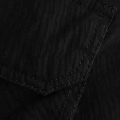 Knowledge Cotton Apparel Men's Cargo Stretched Twill Shorts Black Jet