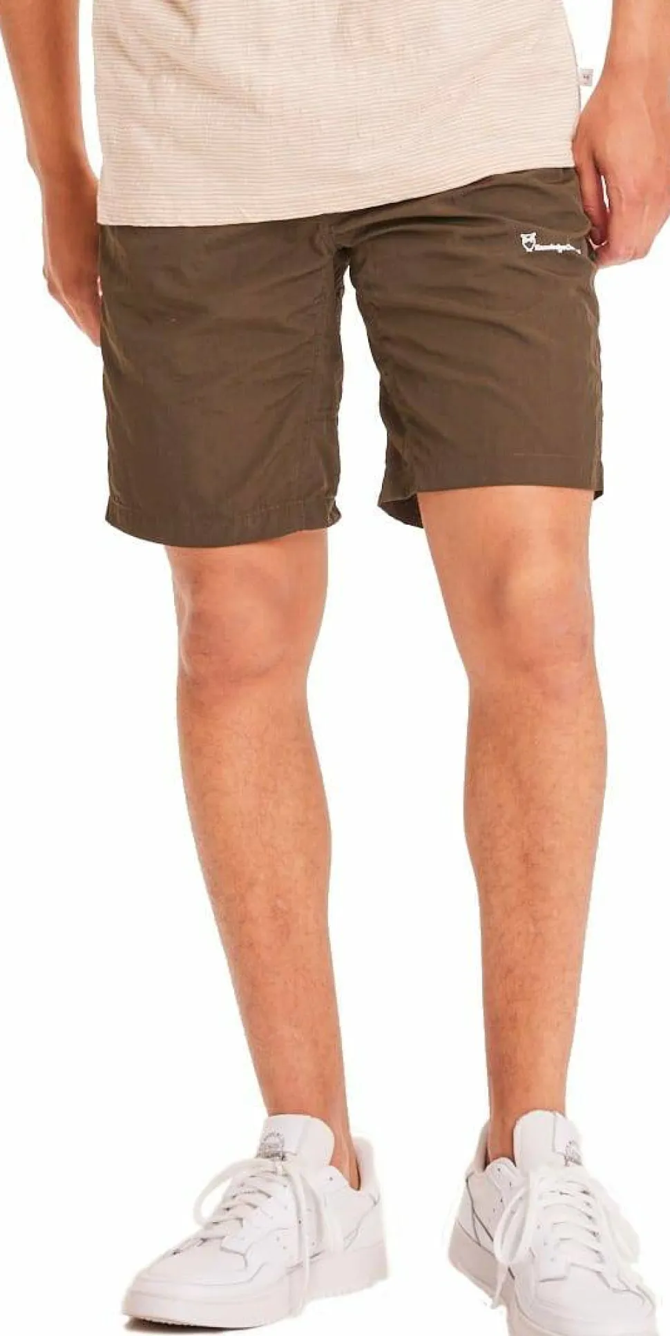 Knowledge Cotton Apparel Men's Trek Outdoor Light Packable Shorts Forrest Night
