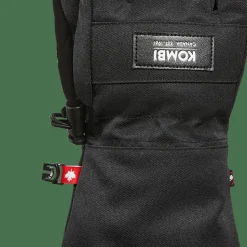 Kombi Juniors' Downhill WATERGUARD Gloves Black