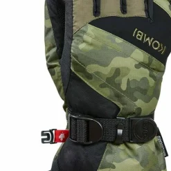 Kombi Juniors' Original Gloves Mini Khaki Liquid Camo