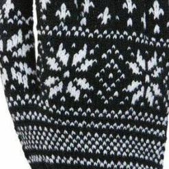Kombi Unisex Nordic Jacquard Gloves Black