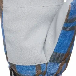 Kombi Women's Canadienne Mittens Silky Blue Tartan
