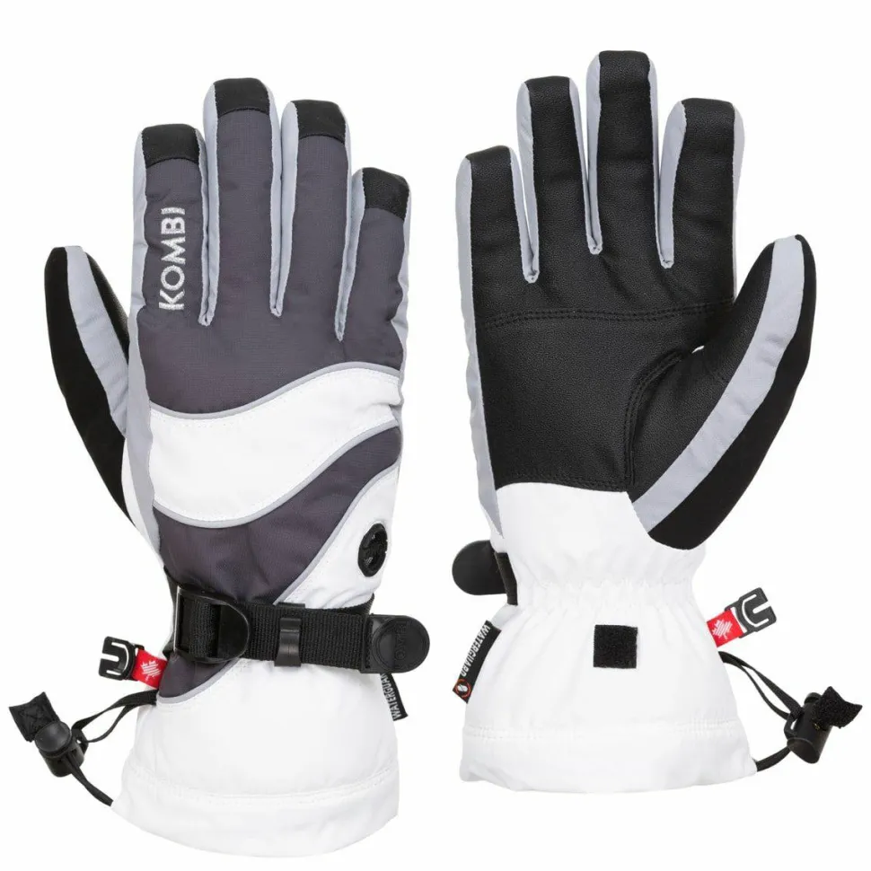Kombi Women's Squad WaterGuard Gloves Iron/White