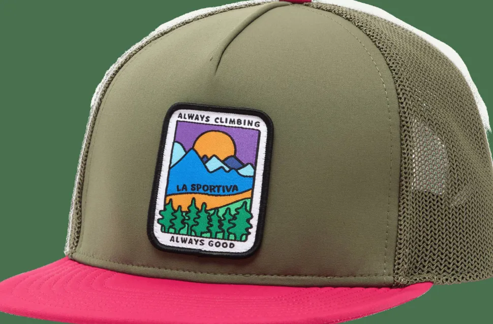 La Sportiva Always Climbing Hat Cypress/Azalea