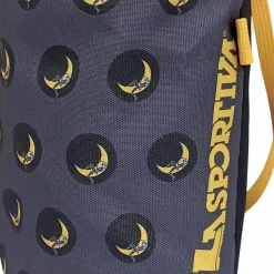La Sportiva Climbing On The Moon Chalk Bag Carbon/giallo
