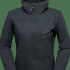La Sportiva Women's Freeway Wind Jacket Black/Onyx