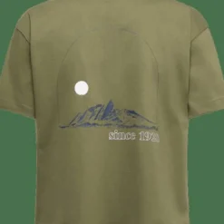 La Sportiva Women's Trilogy Crop T-Shirt Cypress/Chalk