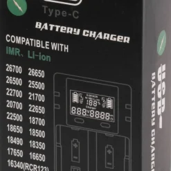 Lafayette 18650 Double Charger Black