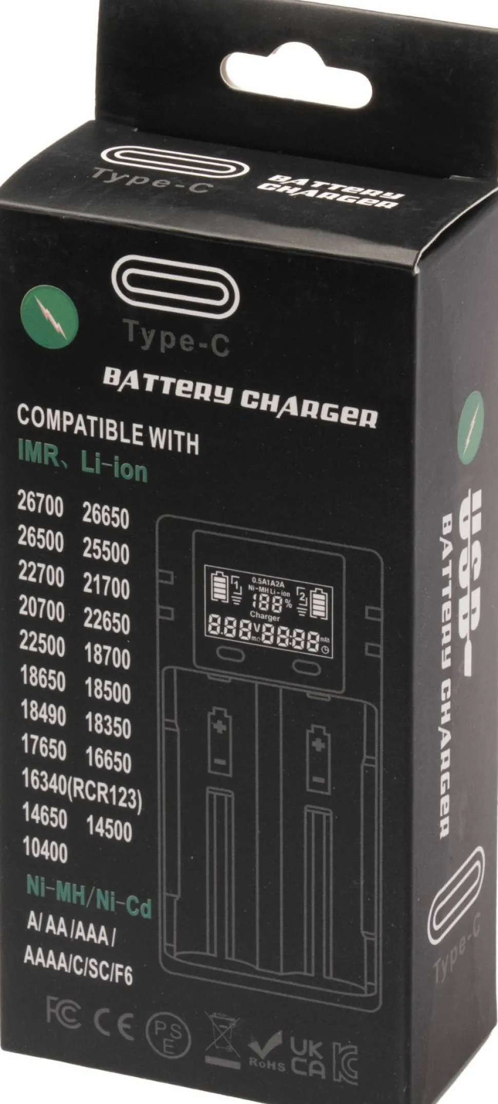 Lafayette 18650 Double Charger Black