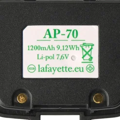 Lafayette Battery AP-70 Li-Pol 7,6V 9,12WH Black