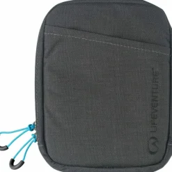 Lifeventure RFiD Travel Neck Pouch Recycled Grey