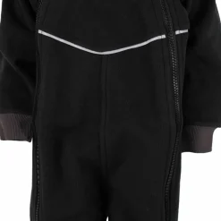 Lindberg Babys' Stormy Baby Overall Windfleece Black