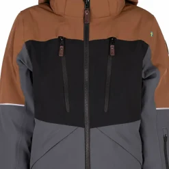 Lindberg Kids' Alpine Winter Jacket Cayenne/Anthracite