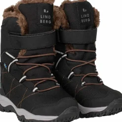Lindberg Kids' Arctic Snow Boot High Black/brown