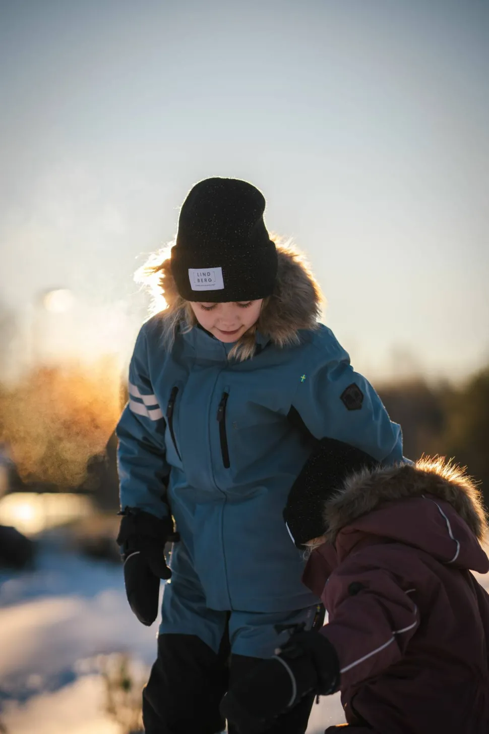 Lindberg Kids' Colden Jacket Blue