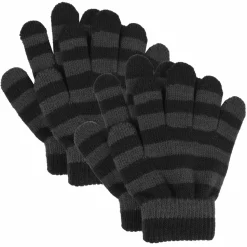 Lindberg Kids' Fjugesta Glove 2-Pack Anthracite