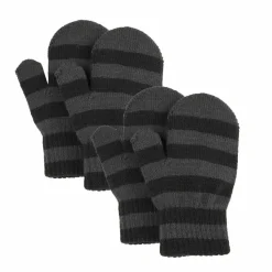 Lindberg Kids' Fjugesta Magic Mitten 2-Pack Anthracite